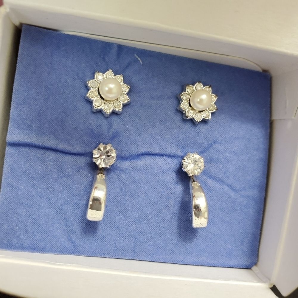 Avon Interchangeable Coordinating Earring Set - image 2